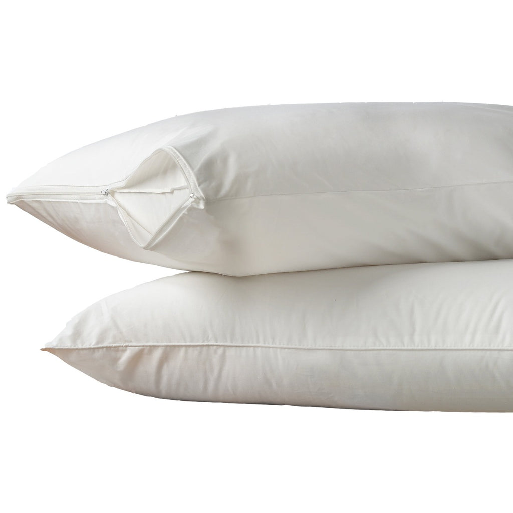 AllerEase | Hot Water Washable Pillow Protector, 2 Pack