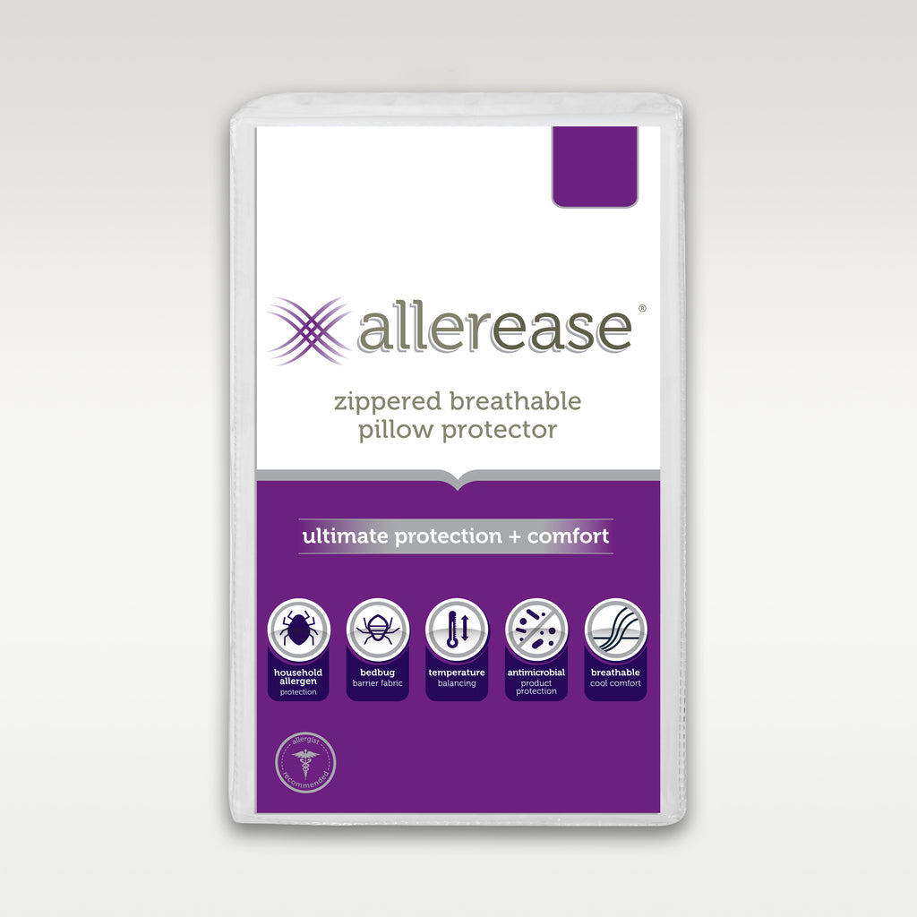 AllerEase Maximum Allergy and Bedbug Mattress Protector - White, Full -  Fred Meyer