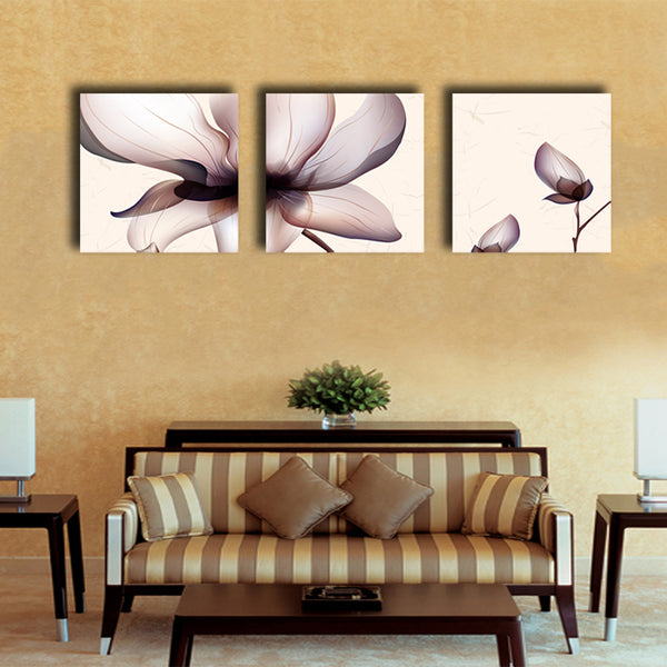 large flower canvas wall art