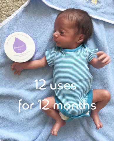 Coconut Oil Balm Refill Size For Babies & Kids