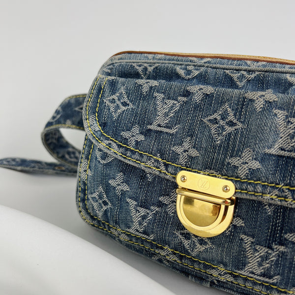 louisvuitton #LV #denim #bag #vintage #lvdenimbag #louisvuittonbag #p