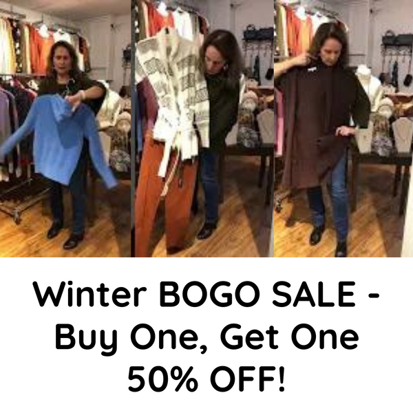 WINTER BOGO SALE Video! Buy One, Get One 50% OFF! USE PROMO CODE