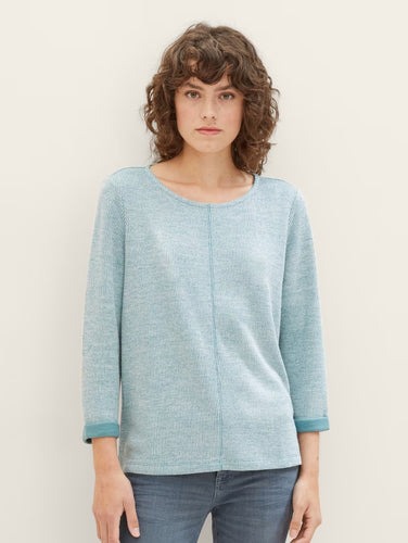 Tom Tailor Cozy Knit V-Neck Sweater in Various Colours – Style Boutique