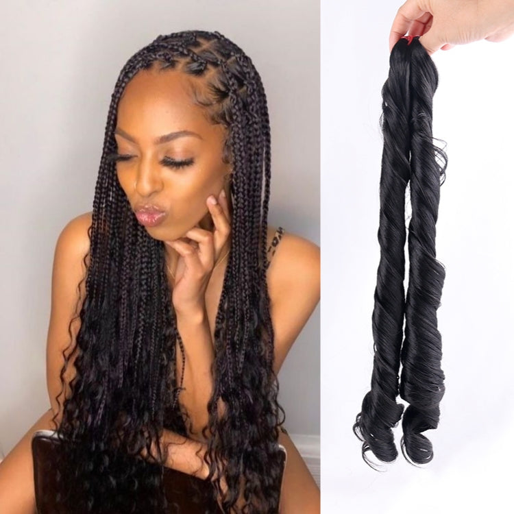 Buy Curly Hair Extension - French Curly Braids Extension – dazlook