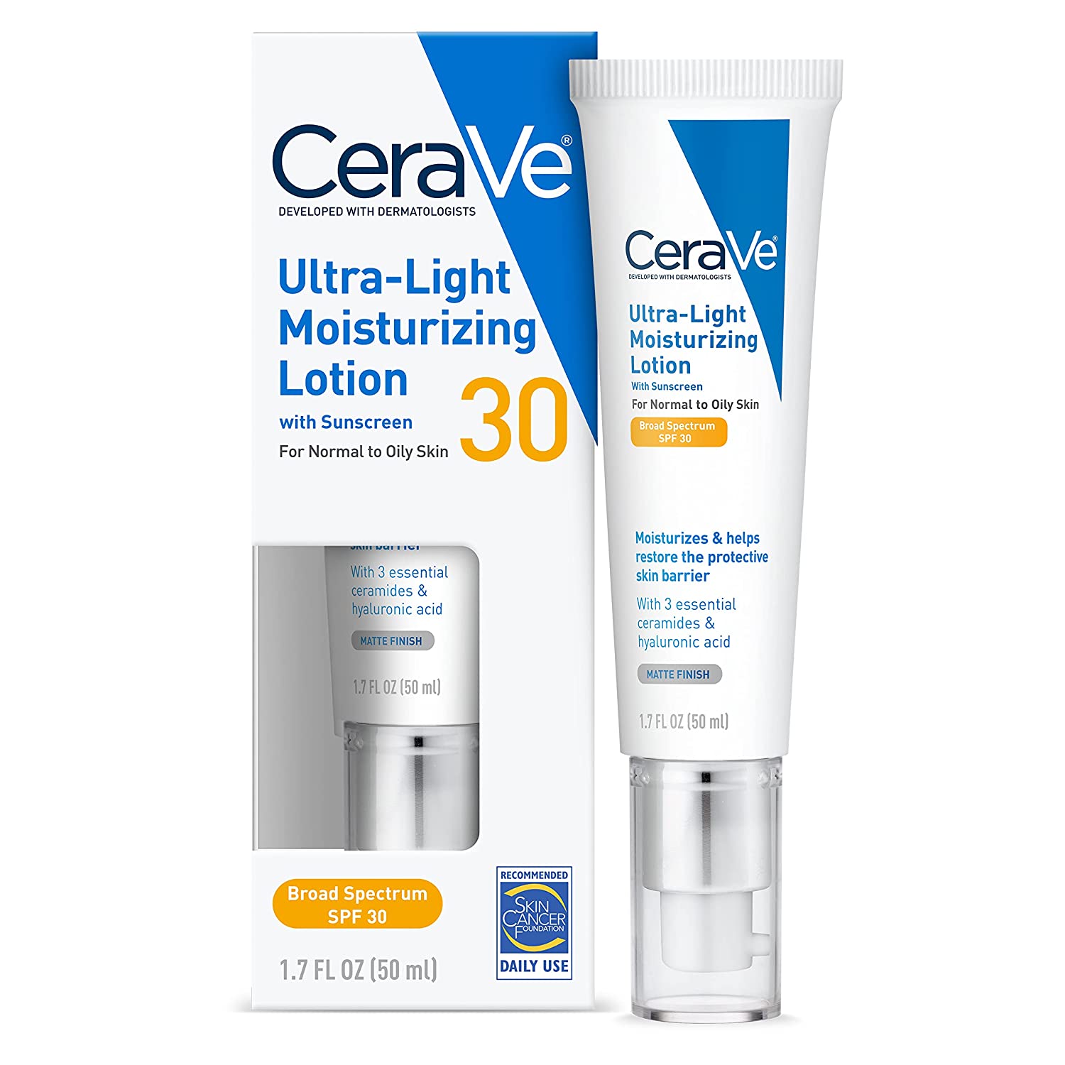 CeraVe Ultra-Light Face Lotion Moisturizer with - SPF 30 1 – dazlook