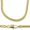 14k Gold Plated 36" Franco Chain Necklace