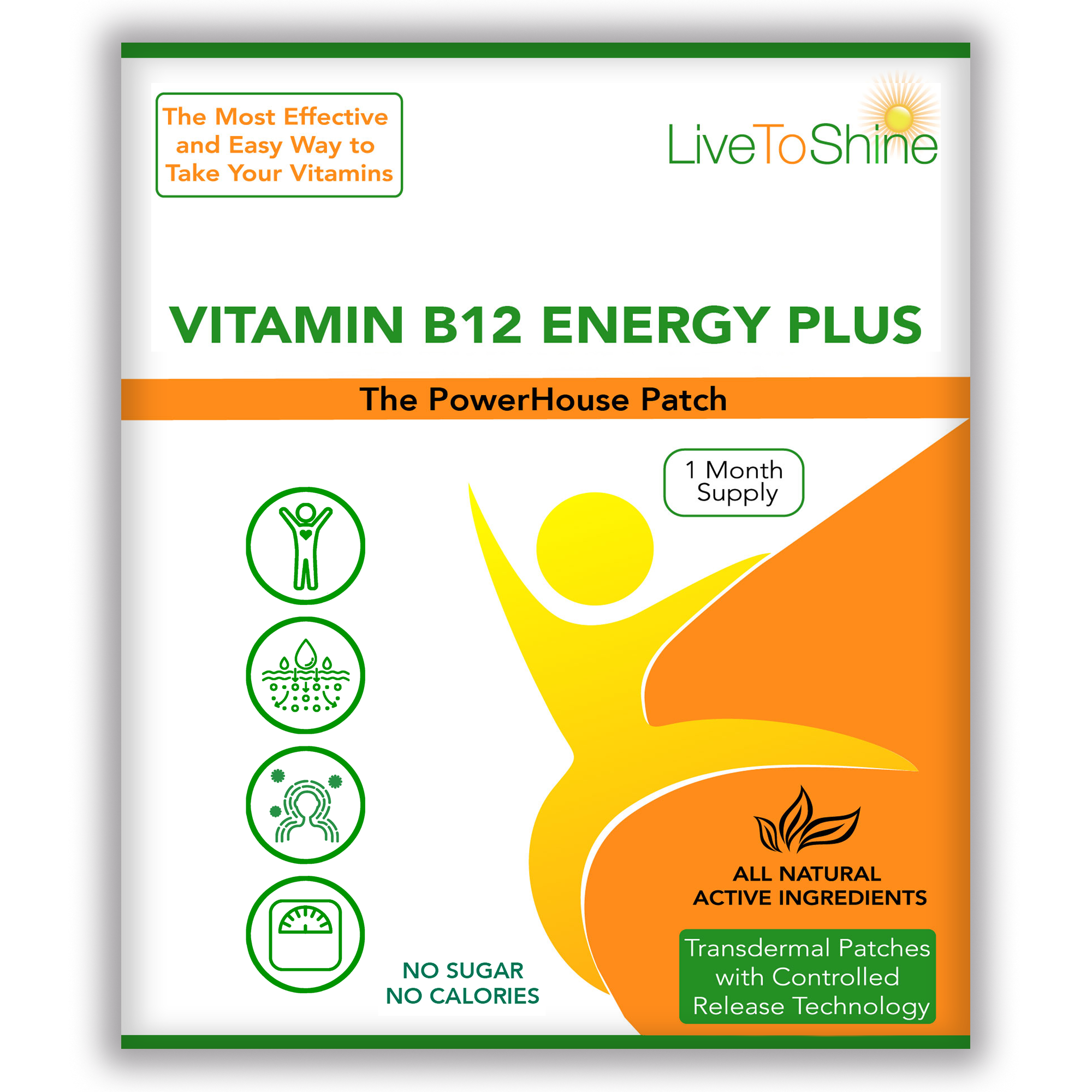 Buy Wholesale China Energy Boost Alternative Complex Transdermal Waterproof  Vitamin B12 Hangover Patch & Anti Drunk Patch at USD 0.07