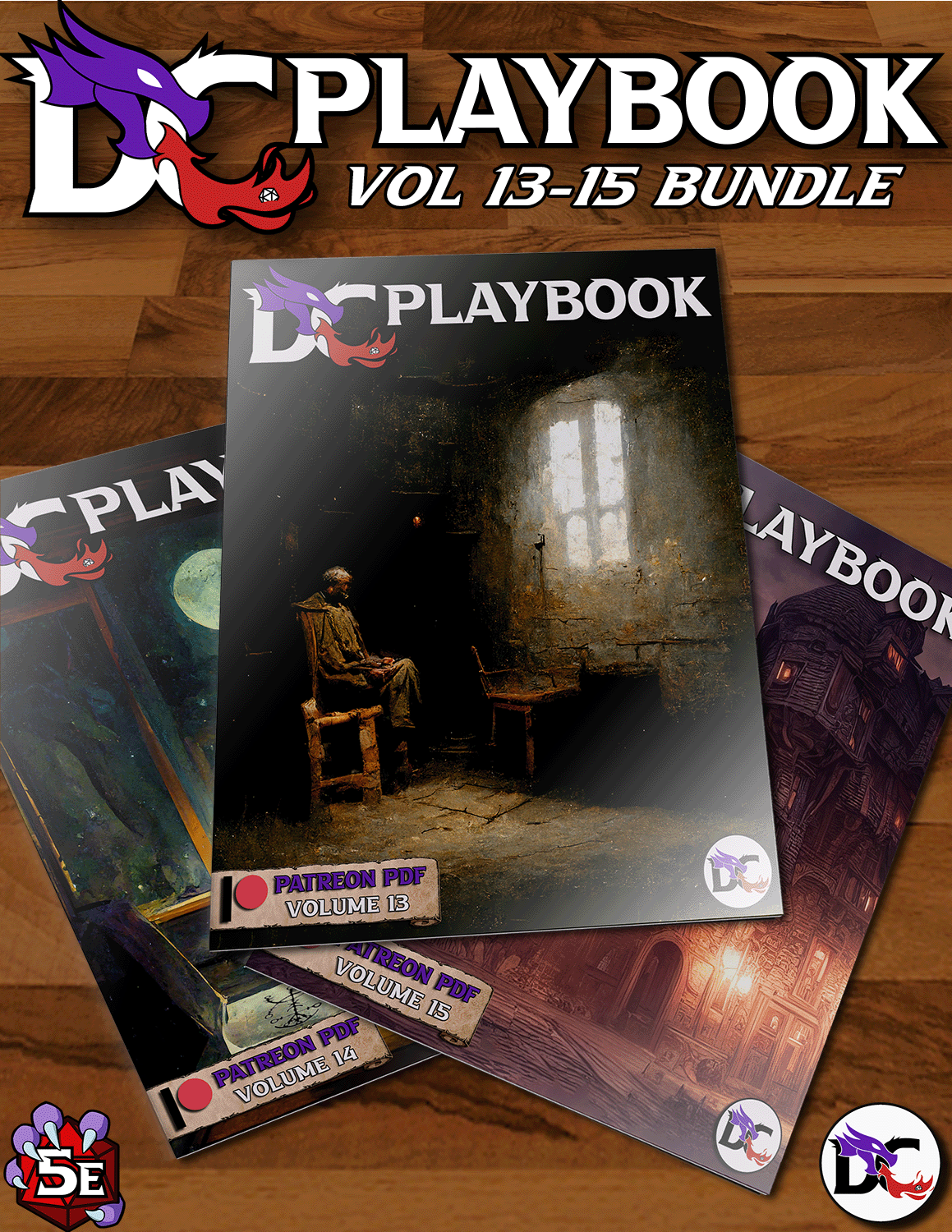 DC Playbook Bundle: Vol 13-15 - The Dungeon Coach product image