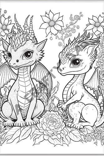 six coloring page