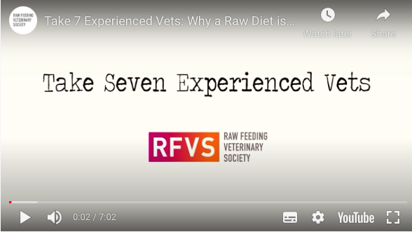 raw feeding vet association