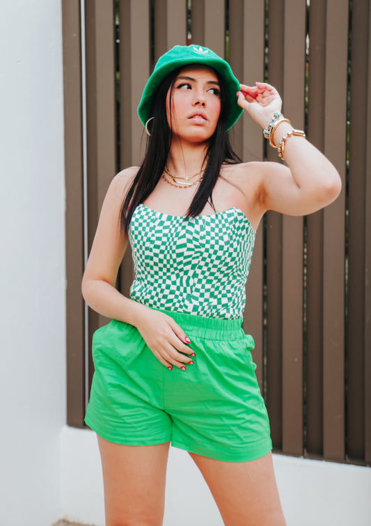 Lime Green Denim Mini Skirt – Rove Jewelry Accessories and Gifts
