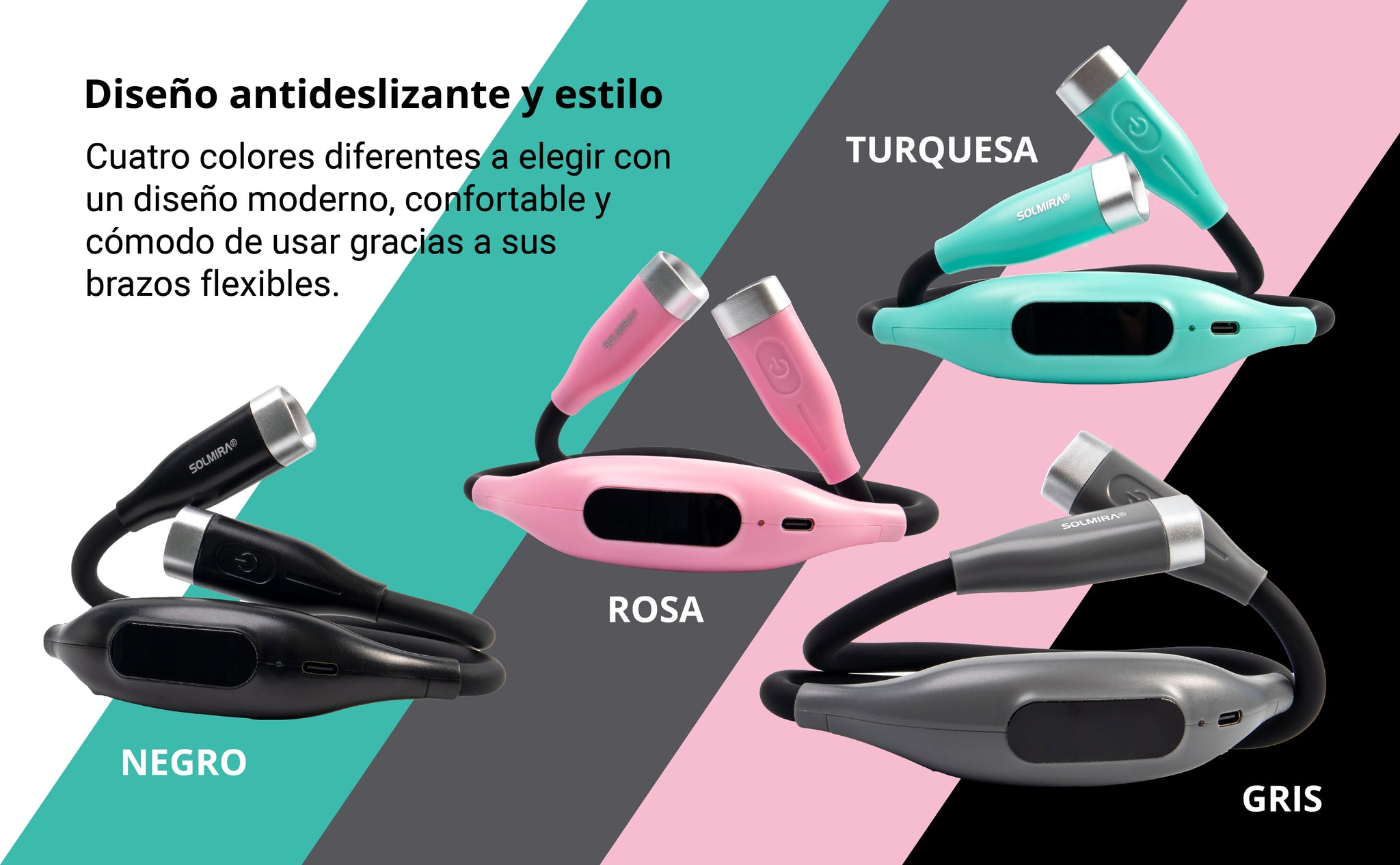 Luz Led de Lectura Recargable