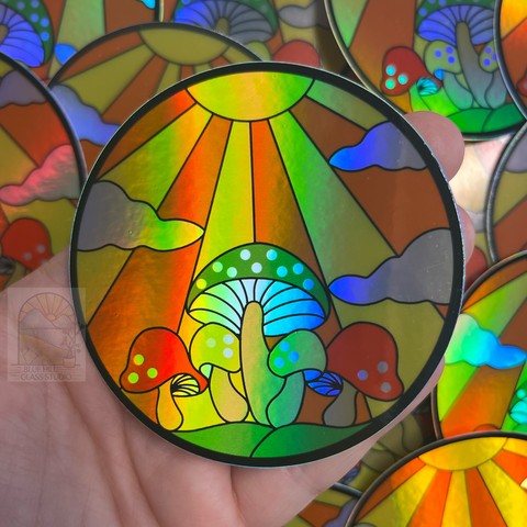 1-Up Mushroom Inspired Stained Glass Pattern – Stained Glass Geek