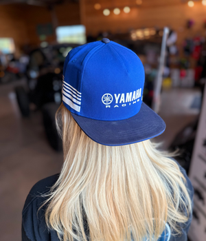 Yamaha Paddock Blue Flat Bill Hat - Badlands Off Road Park