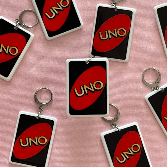 Uno' Switch-Card-Ohrringe – Lexy Clare Authentic