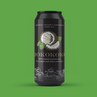 Mokokoko Imperial Cascadian Dark Ale with Coconut