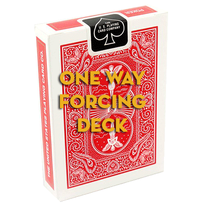 Mandolin Red One Way Forcing Deck (2d).