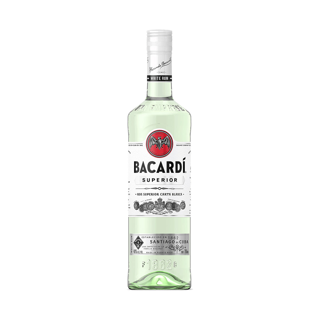 picture of Bacardi Superior White Rum bottle