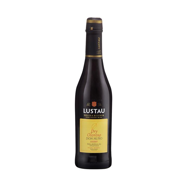 Lusau Don nuno Oloroso sherry wine bottle