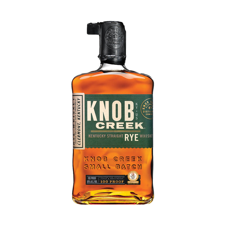 Knob reek Rye whisky bottle
