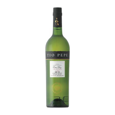 Tio Pepe Fino sherry bottle