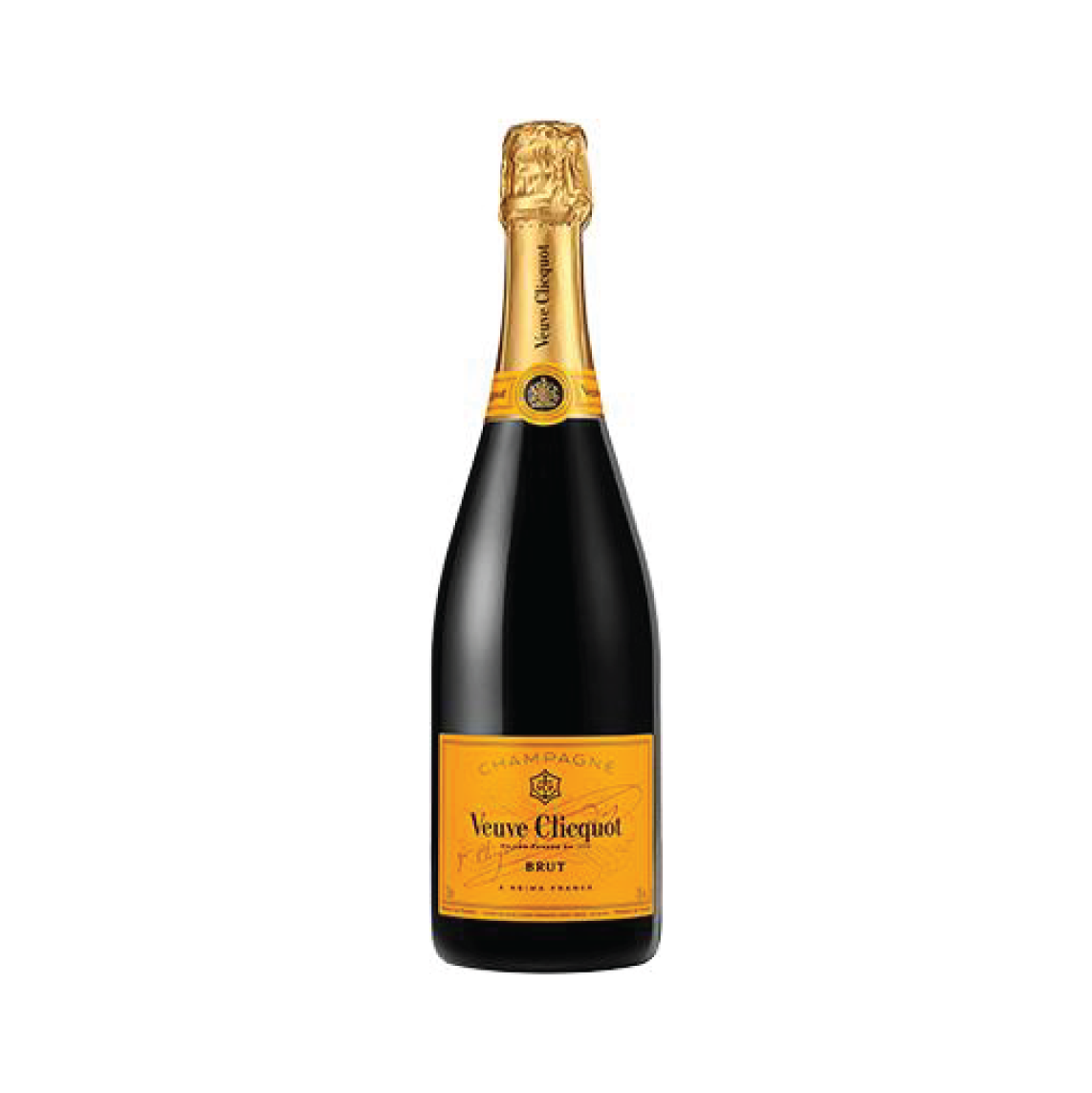 VEUVE CLICQUOT BRUT YELLOW LABEL CHAMPAGNE