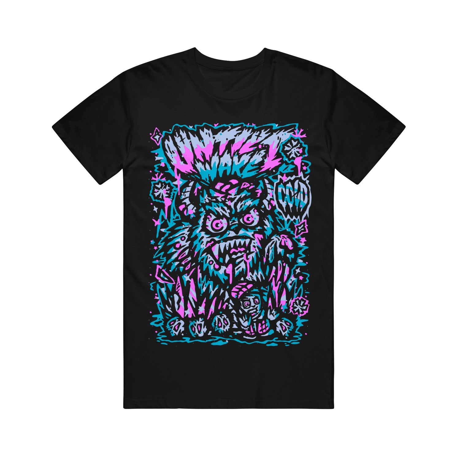 Snow Monster Black - Tee - Until I Wake product image