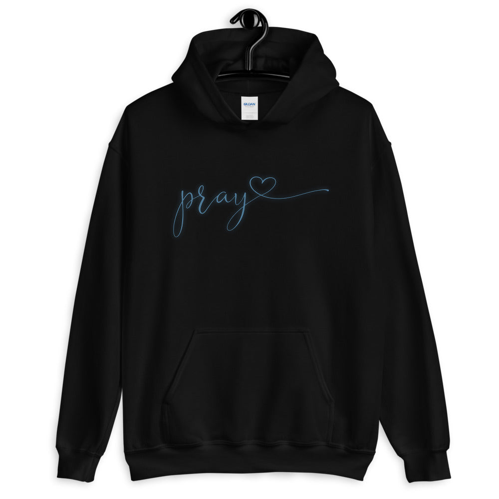 Sudadera Hoodie Cristiana Study Worship Pray Repeat Unisex