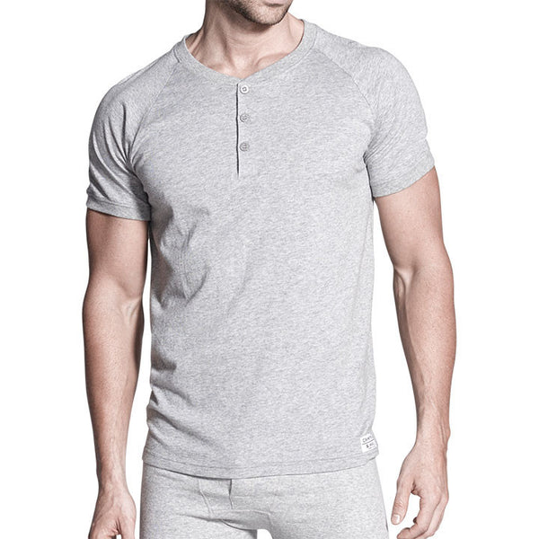 Mens Lamrock Henley Tee – Campbell & Hall