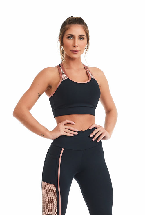 Sport Bra Cropped Emana Geometric – CajubrasilDXB