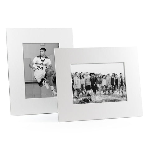 White Cardboard Photo Frame for 4 x 6 or 5 x 7 – Blank