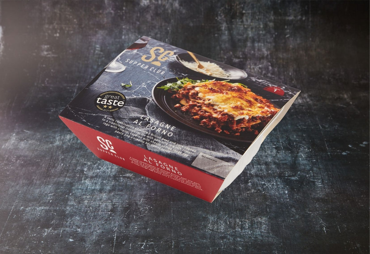 Luxury Frozen Lasagne Ready Meal – Delivery UK | Supper Club