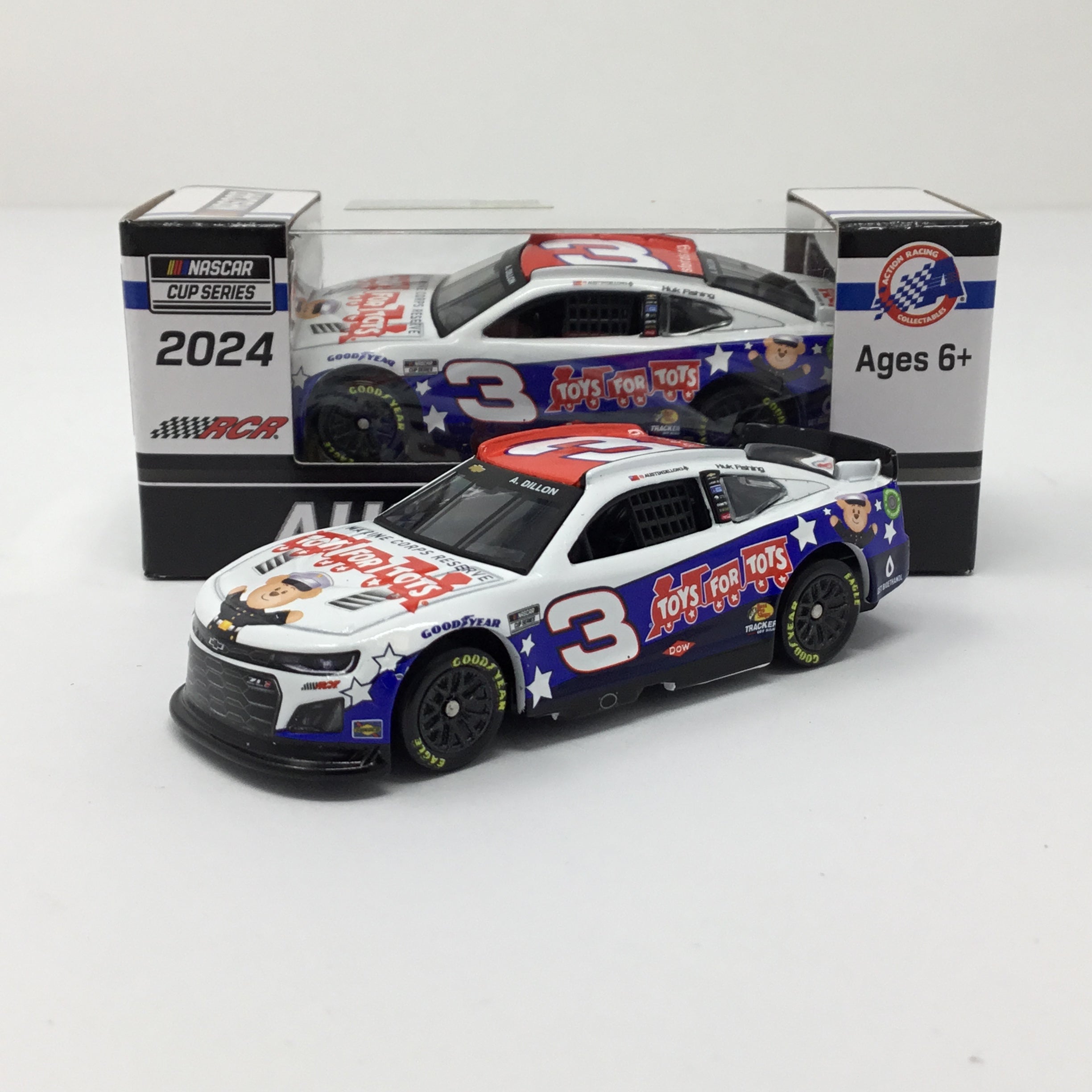 Austin Dillon 2024 Toys For Tots 1:64 Diecast