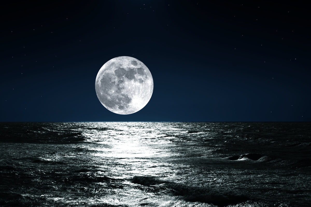 Фотообои Луна в воде