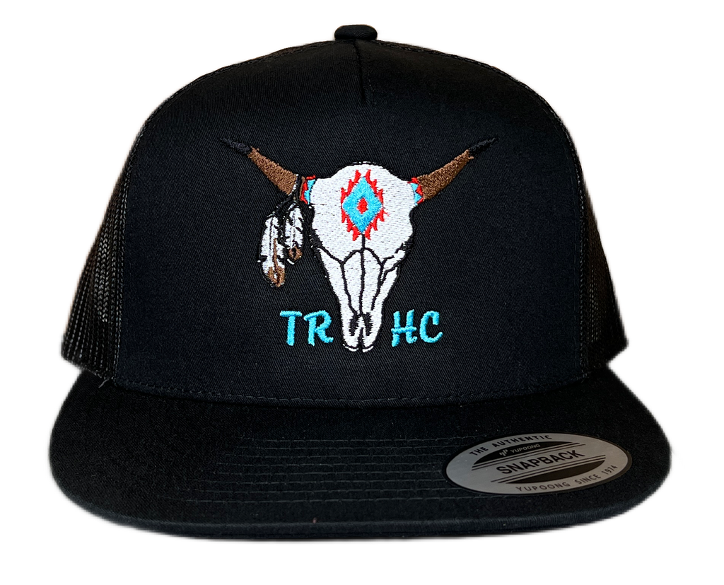 Native”- Flatbill Trucker Snap Back – The Rancher Hat Co.