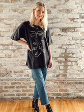 Load image into Gallery viewer, Abstract Oversized Face Tee
