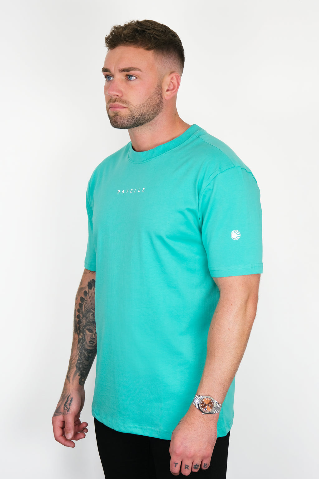 MINT GREEN LONG SLEEVE L R T-SHIRT L Y A E E –