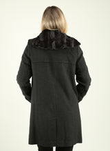 Cashmere Blend Wool Coat