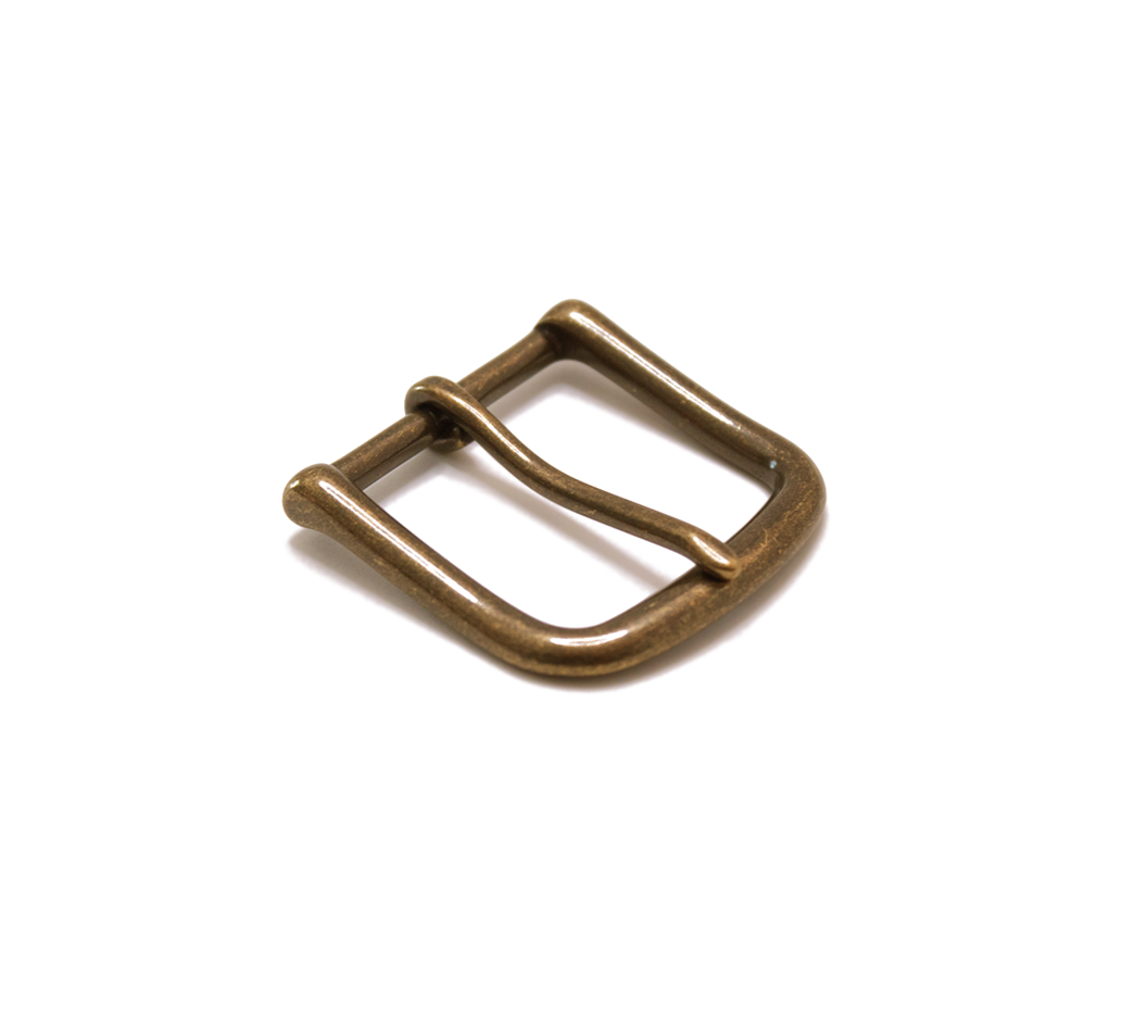 Belt Buckle | Solid Brass - Antique | 25mm (1