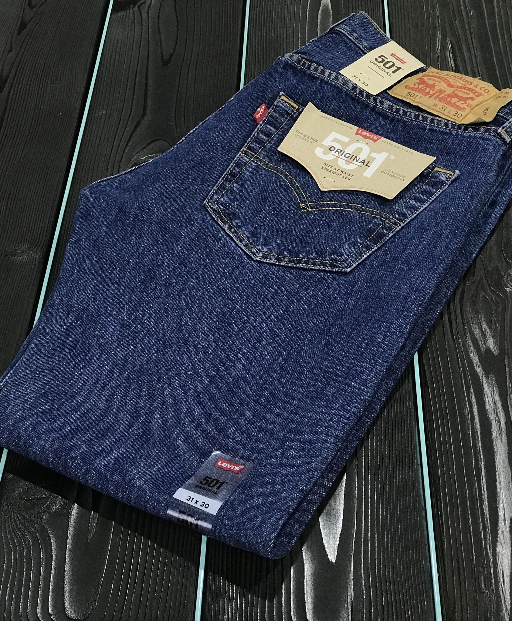 Levi's 501 Original Fit Jeans - Dark Stonewash – Rancho Army Navy