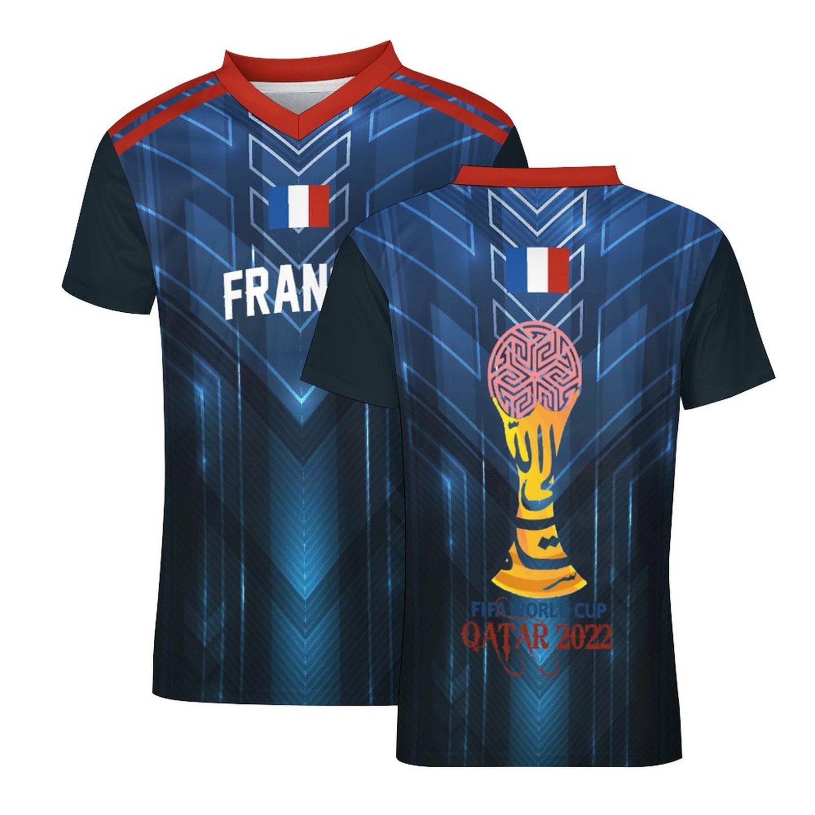 T-shirt enfant équipe de France 2022 2023 personnalisable foot