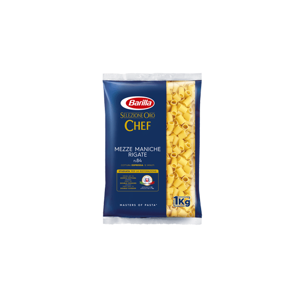 Barilla Selezione Oro Mezze maniche rigate Italienische Pasta (1kg) –  Italian Gourmet