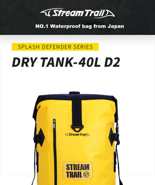 Stream Trail Waterproof Bag 40L ST Dry Tank Waterproof Backpack