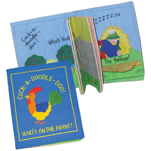 My Quiet Book - Material Book for Toddlers - Sight, Feel, Recognition -  Rainbow Educational