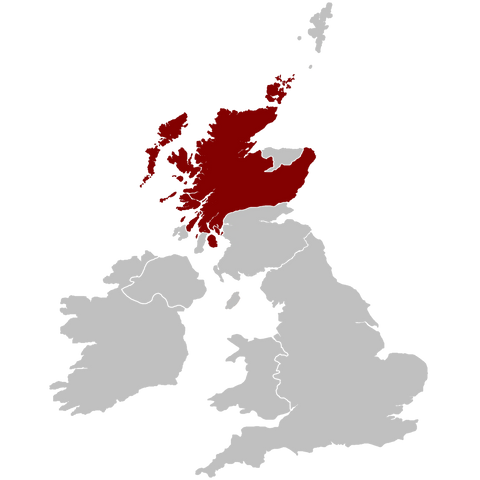 Whiskyregionen Großbritannien Highlands in Schottland