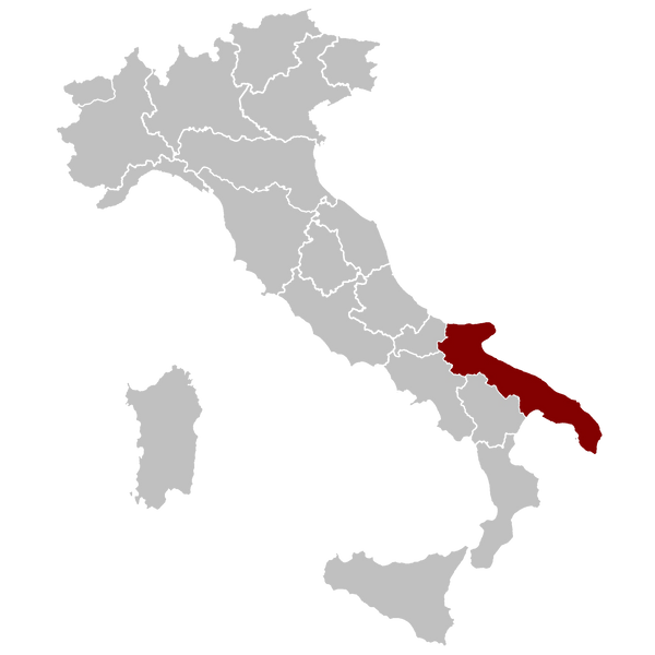 Weinanbaugebiet Italien Weinregion Apulien