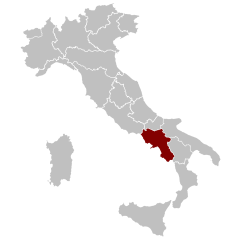 Feinkostregion Kampanien in Italien