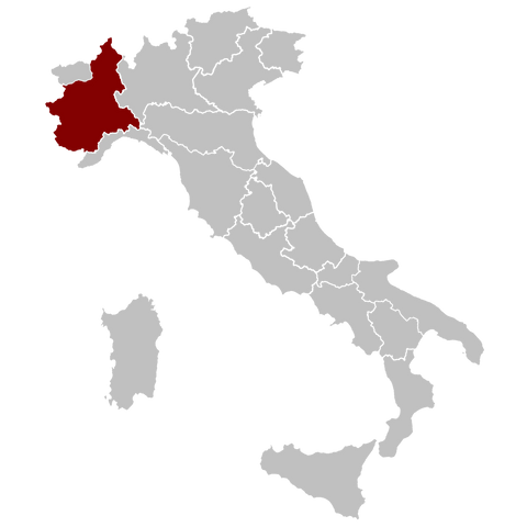 Hergestellt in der italienischen Region Piemont