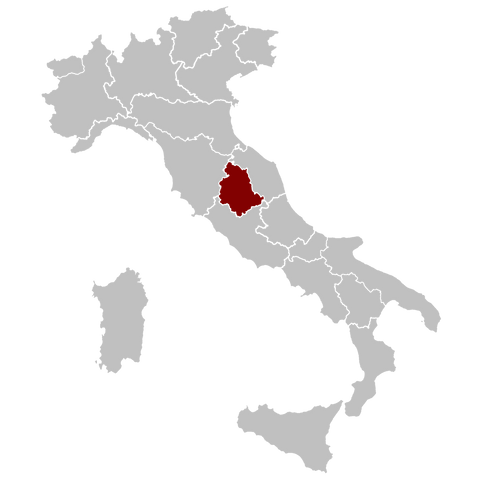 Feinkostregion Umbrien in Italien