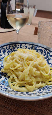 Pasta Gragnano Zitronenrezept - Sommer servieren